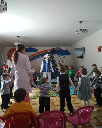 Свято Нового 2018 року у дитячому будинку