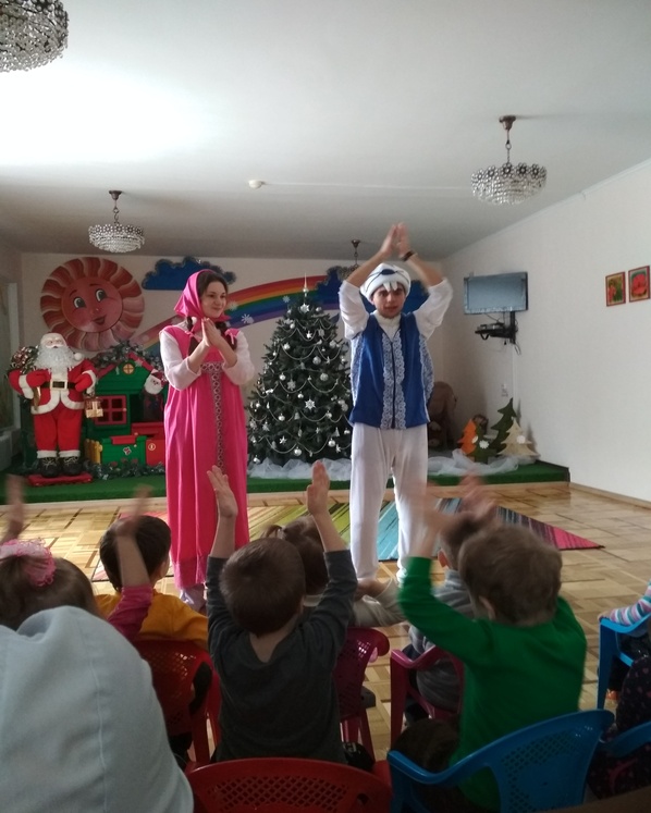 Свято Нового 2018 року у дитячому будинку
