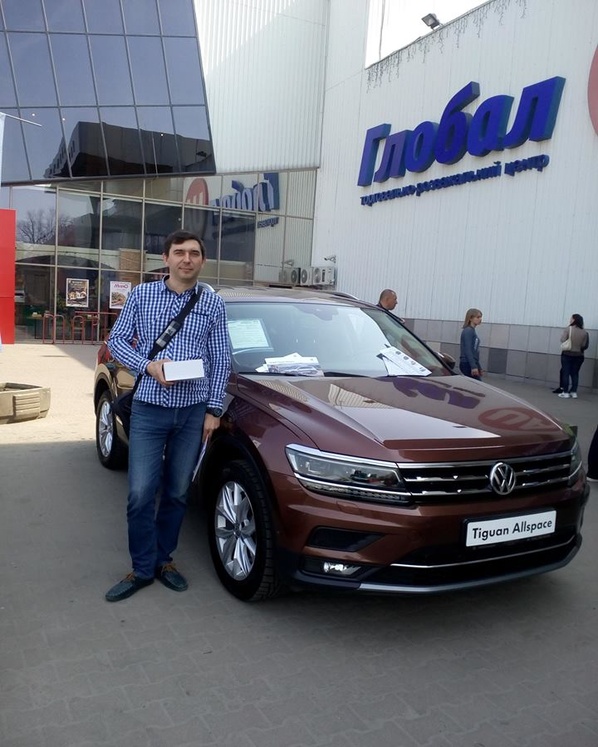 Тест-дрйв Нового Tiguan Allspace